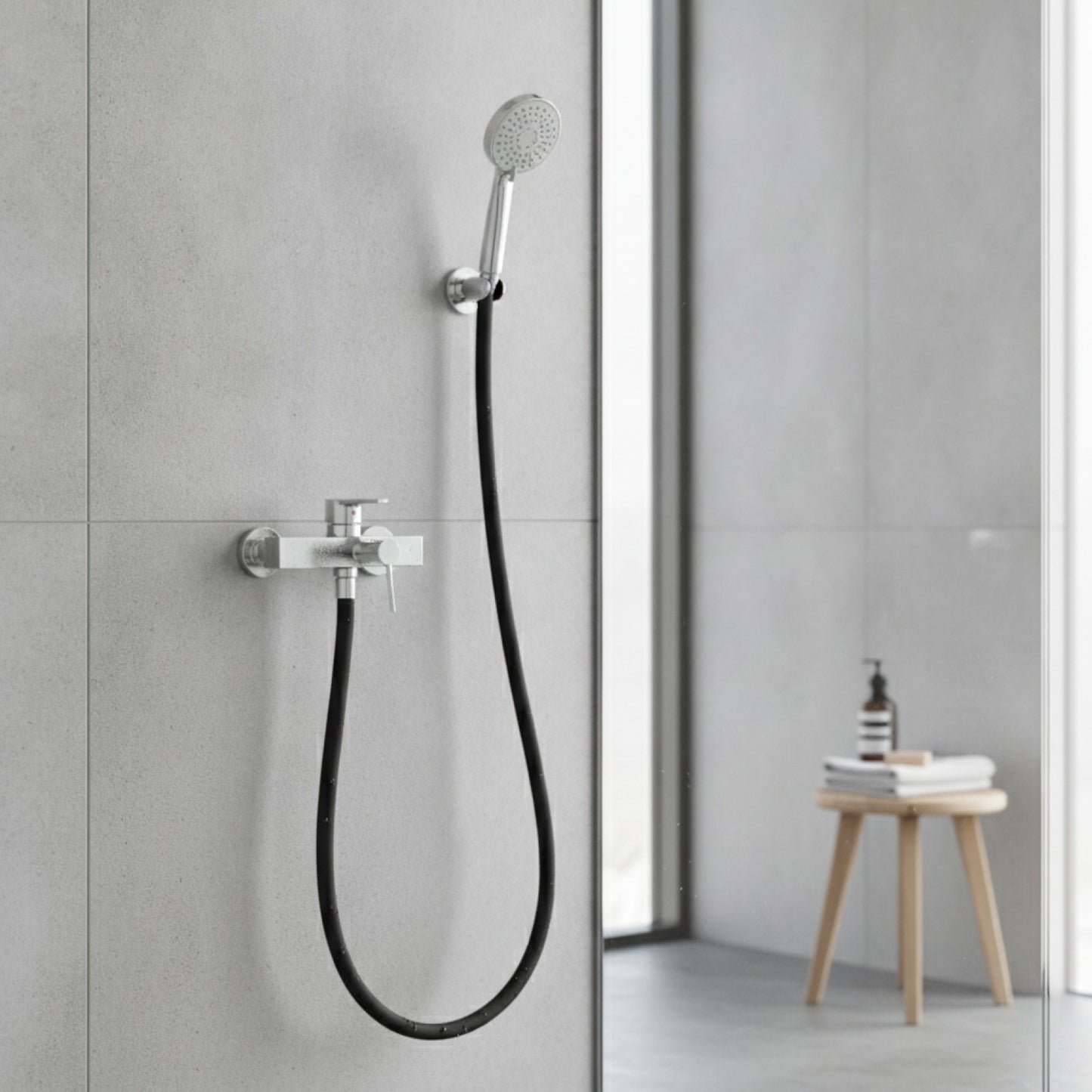 Tuyau de Douche Flexible en Silicone Anti-Torsion - 1.5M, 2M, 3M