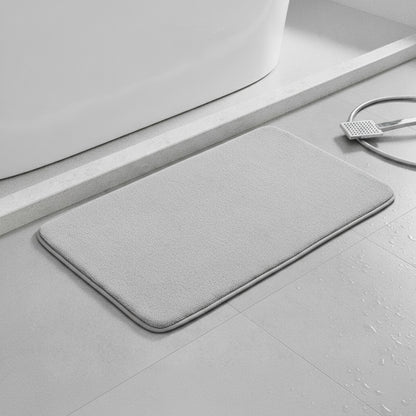 Tapis de Bain Antidérapant en Mousse à Mémoire de Forme - Super Absorbant et Séchage Rapide