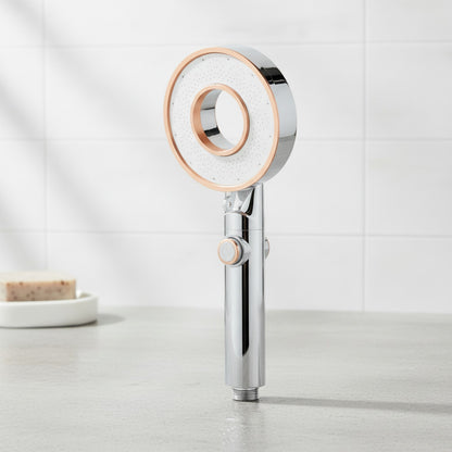 Pommeau de Douche Haute Pression 3 Modes avec Arrêt à une Touche - Économie d'Eau