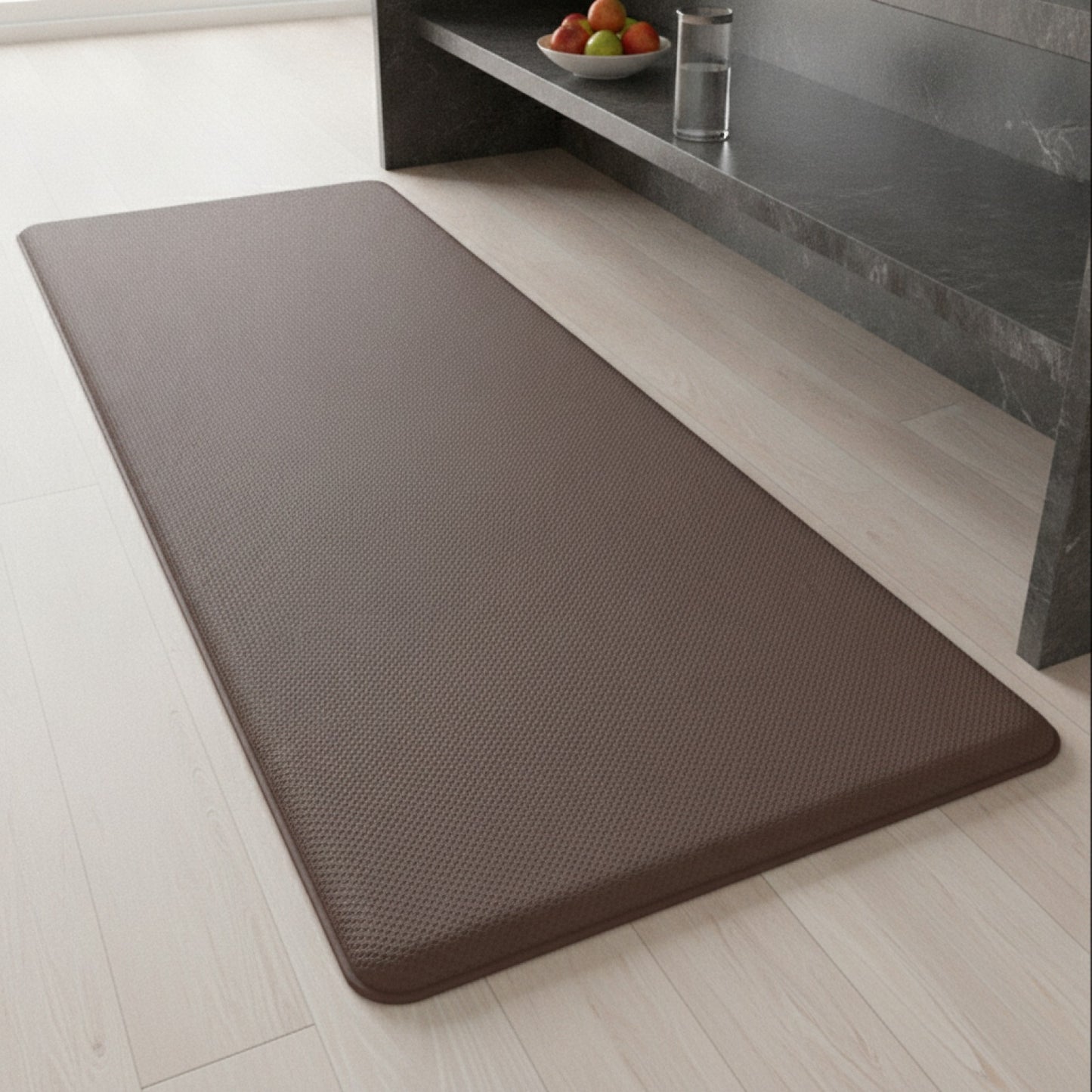 Tapis de Cuisine Anti-Fatigue Imperméable et Antidérapant en PVC