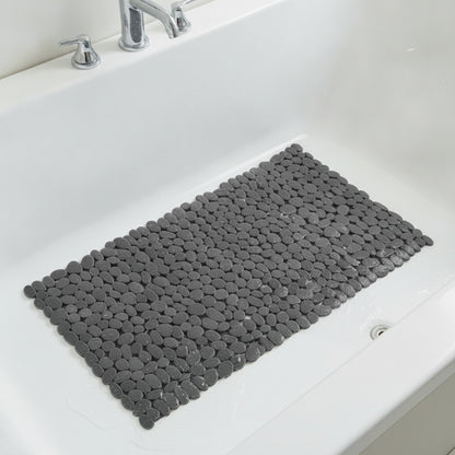 Tapis de Baignoire Antidérapant en PVC avec Ventouses - Sécurité et Confort pour votre Salle de Bain