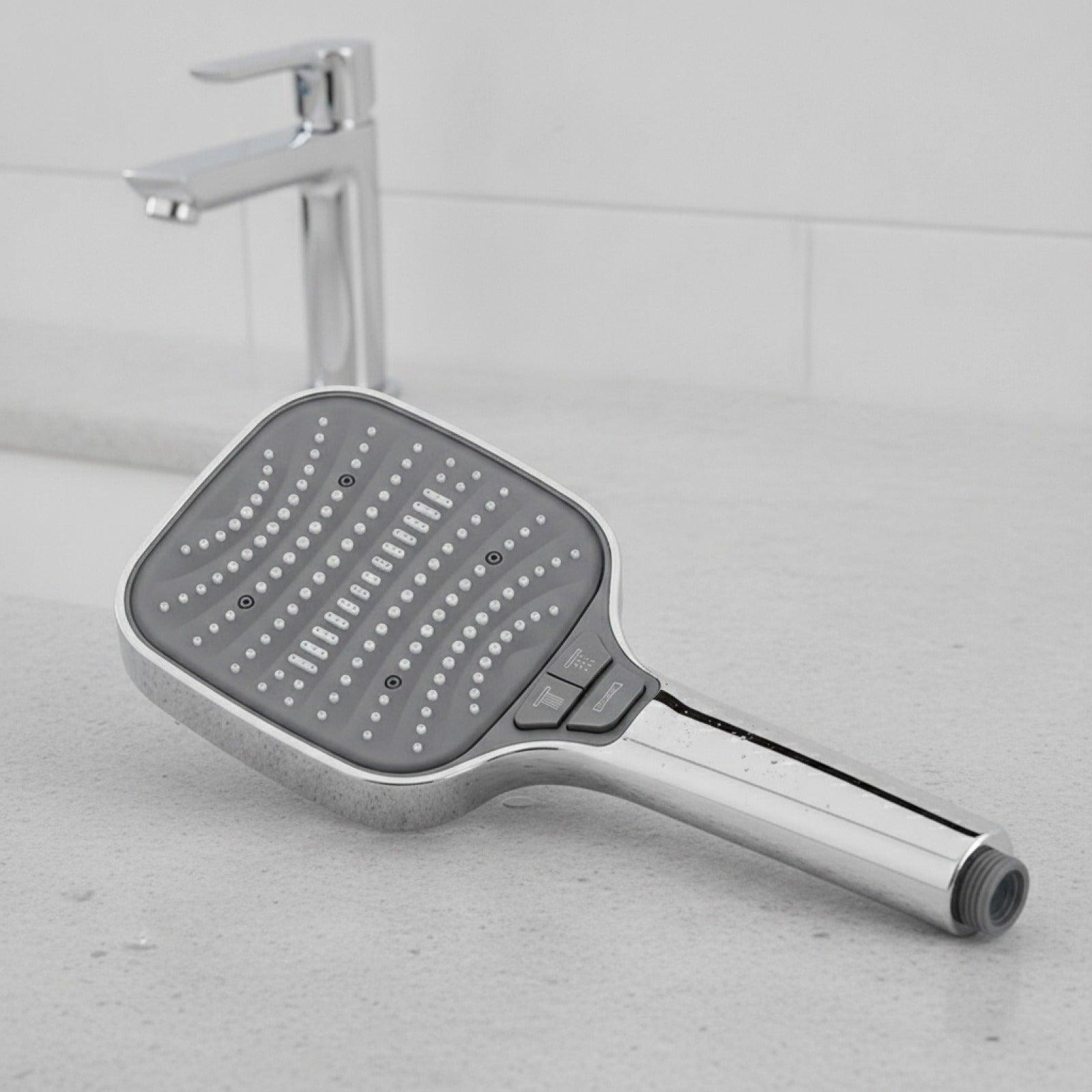 Pommeau de Douche Haute Pression Réglable 8 Modes - Économie d'Eau & Grand Débit