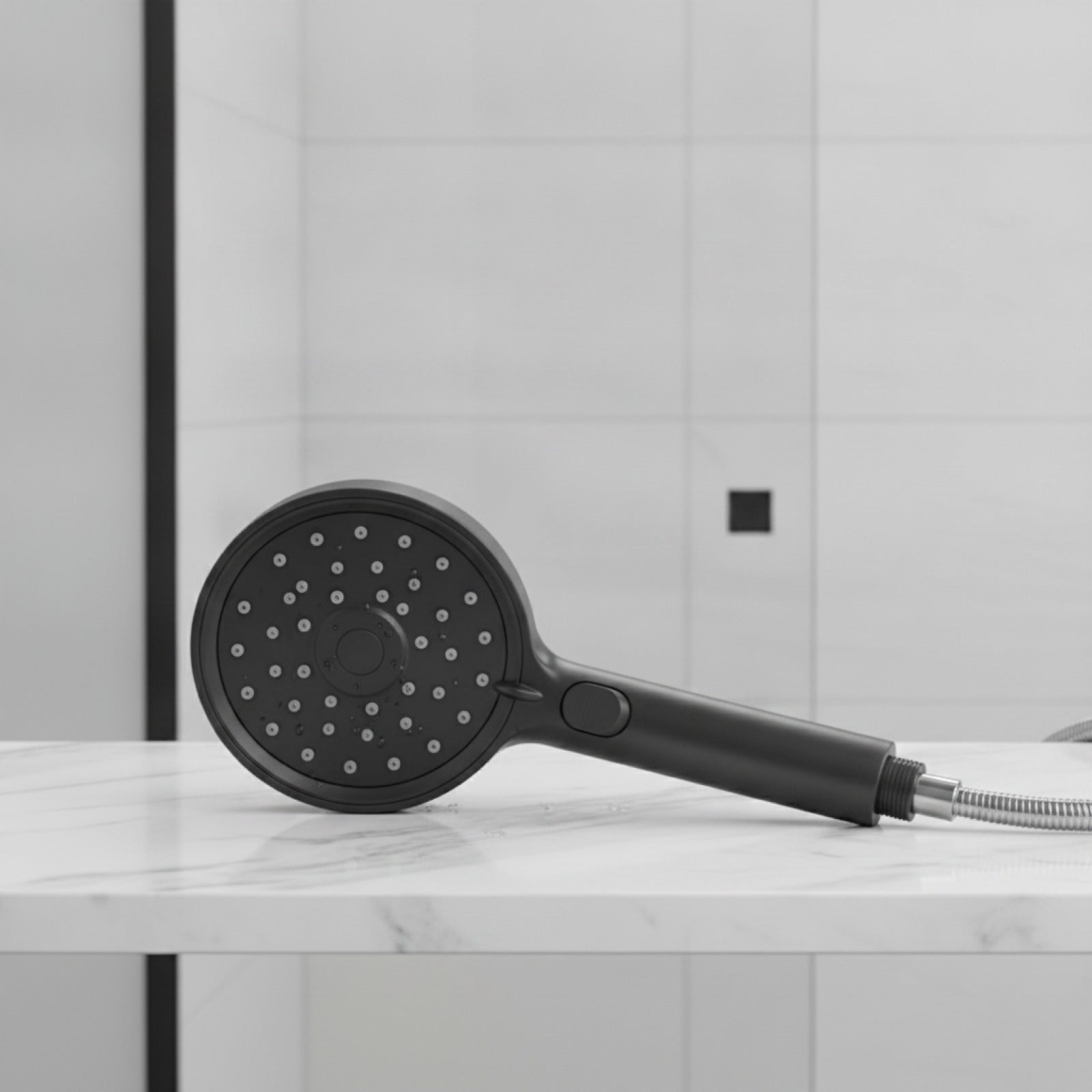 Pomme de Douche Filtrante Haute Pression 135mm - 6 Modes Réglables
