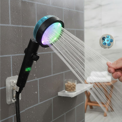 Pommeau de Douche LED Haute Pression - Expérience Spa & Lumière Relaxante