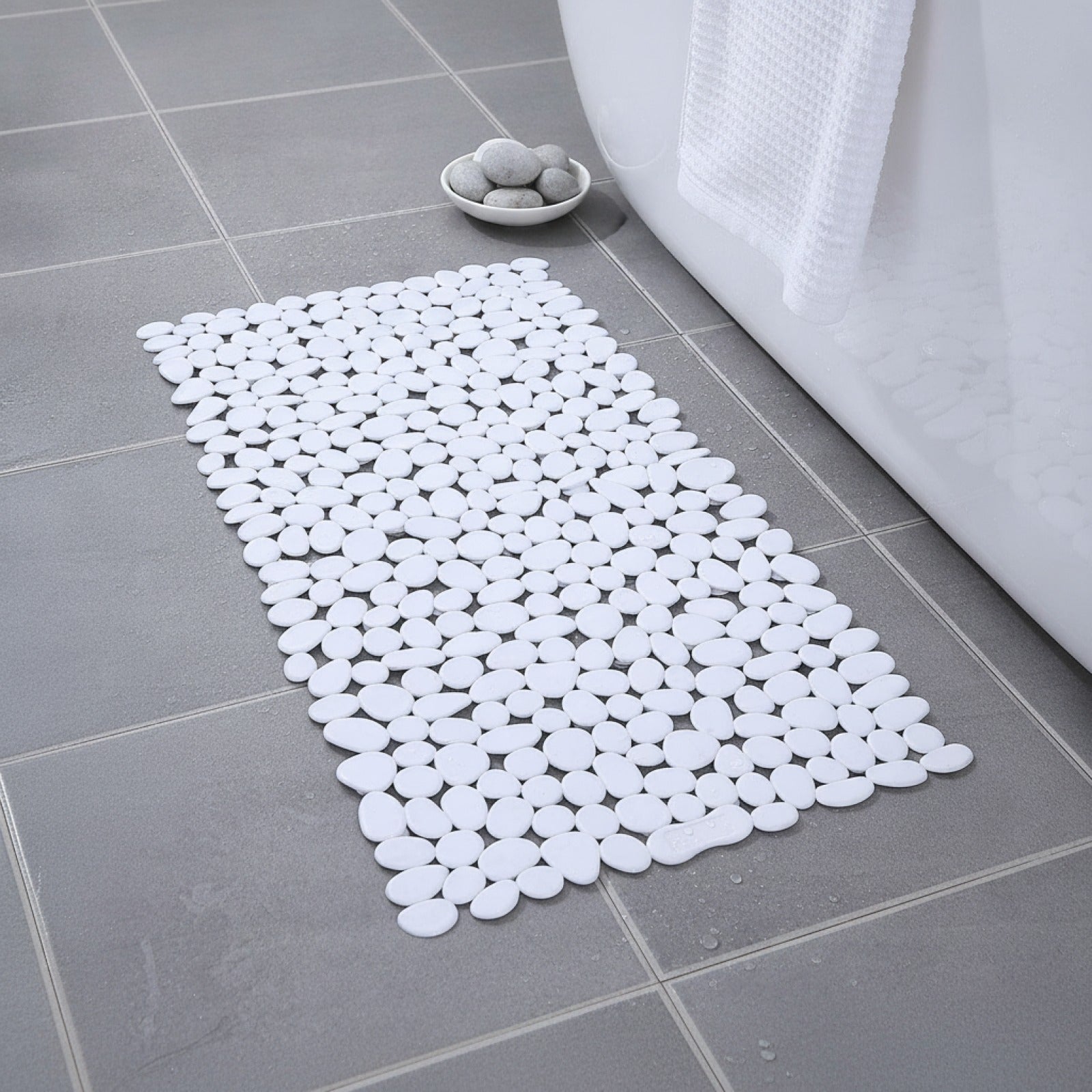 Tapis de Bain Antidérapant Sécurité - Douche & Baignoire - Caoutchouc Écologique