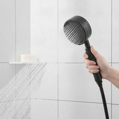 Pommeau de Douche Haute Pression Inox 304 - Noir & Argent