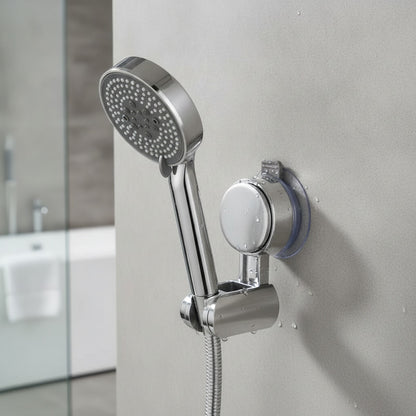 Support de Douche Réglable 360° Adhésif - Fixation Ventouse Universelle