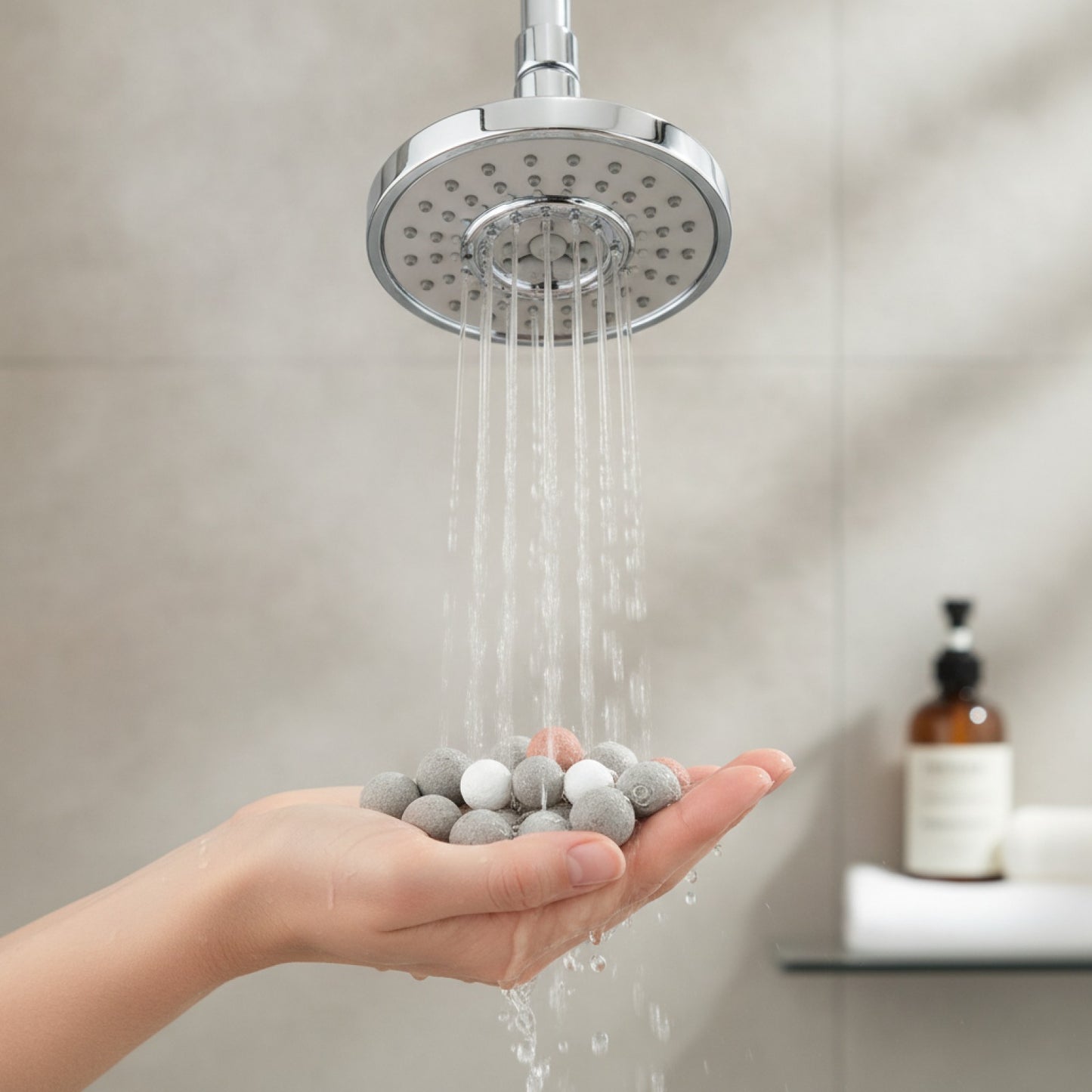 Boules de remplacement pour filtre de douche - Purification et Ionisation de l'eau