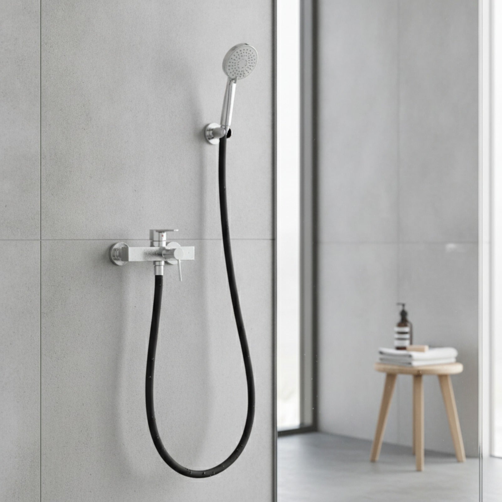 Tuyau de Douche Flexible en Silicone Anti-Torsion - 1.5M, 2M, 3M