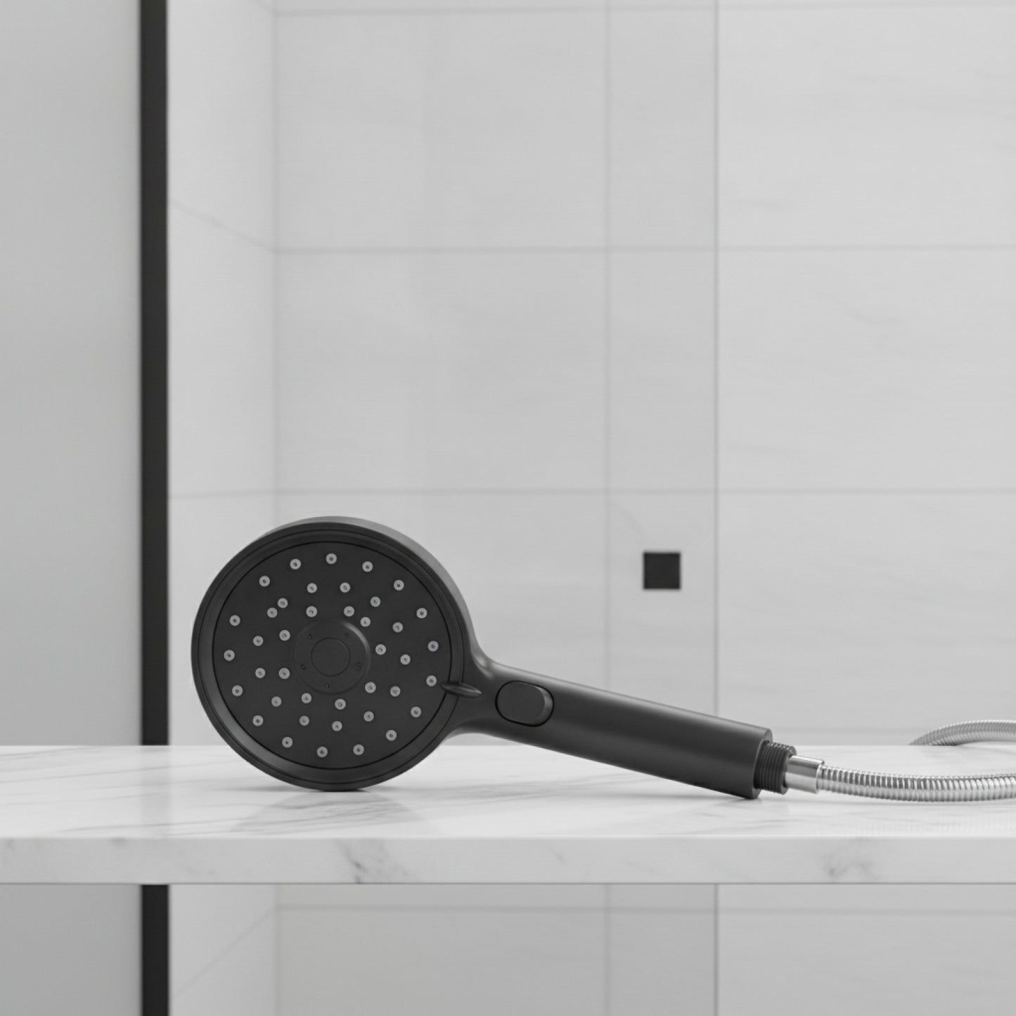 Pomme de Douche Filtrante Haute Pression 135mm - 6 Modes Réglables