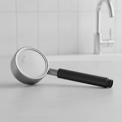 Pommeau de Douche Haute Pression Inox 304 - Noir & Argent