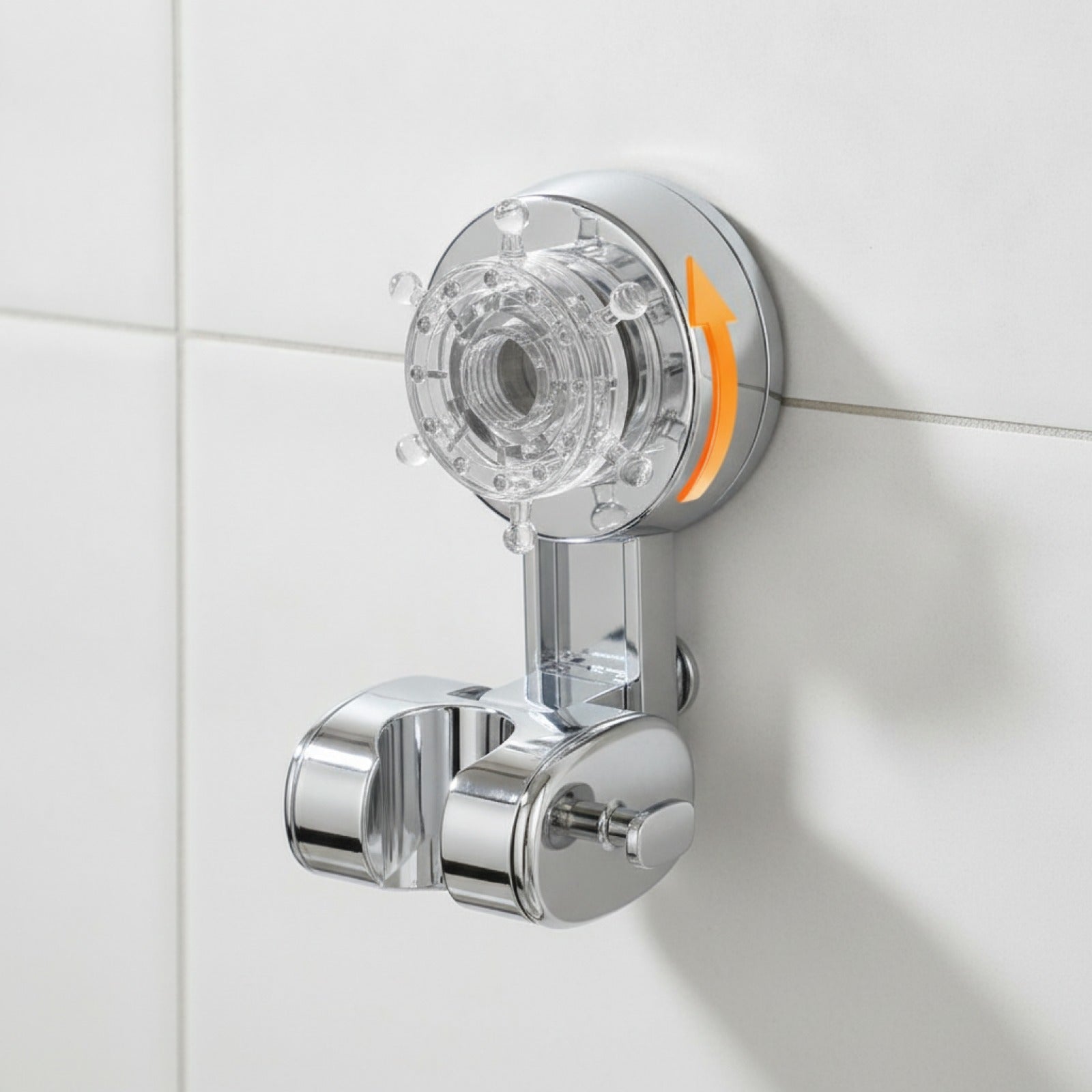 Support Pommeau Douche Universel Sans Percage - Ventouse Forte Adhérence
