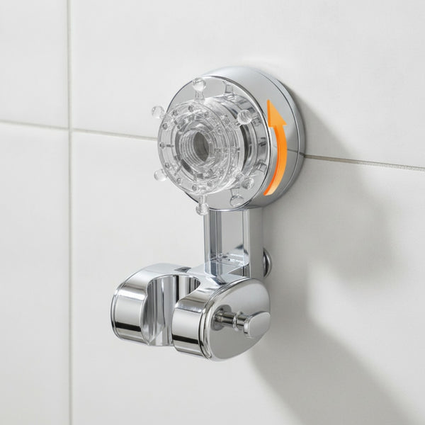 Support Pommeau Douche Universel Sans Percage - Ventouse Forte Adhérence