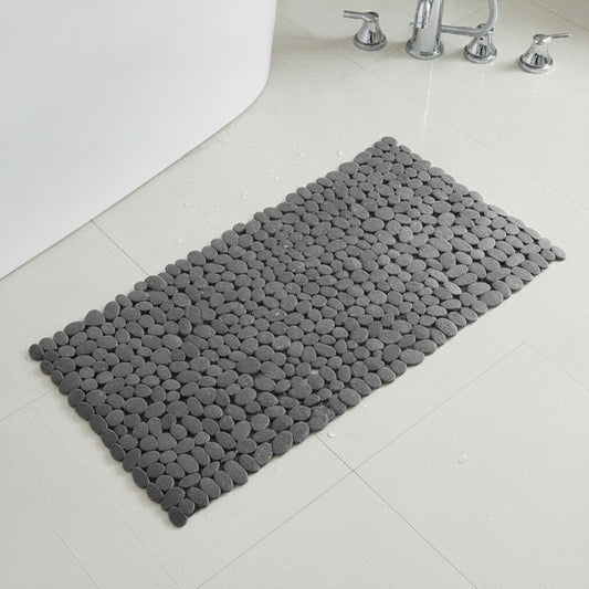 Tapis de Baignoire Antidérapant en PVC avec Ventouses - Sécurité et Confort pour votre Salle de Bain