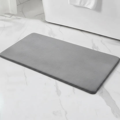 Tapis de Bain Doux et Absorbant en Mousse à Mémoire de Forme - Antidérapant pour Salle de Bain
