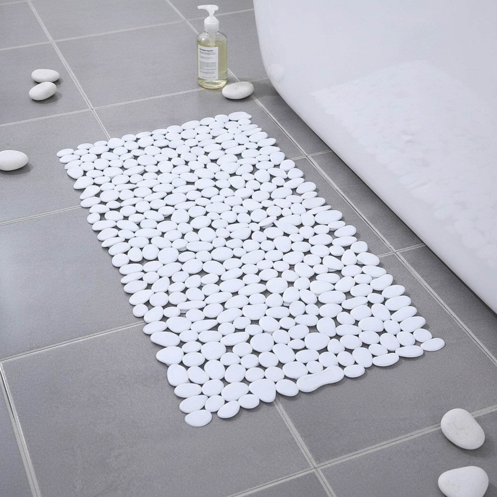 Tapis de Bain Antidérapant Sécurité - Douche & Baignoire - Caoutchouc Écologique