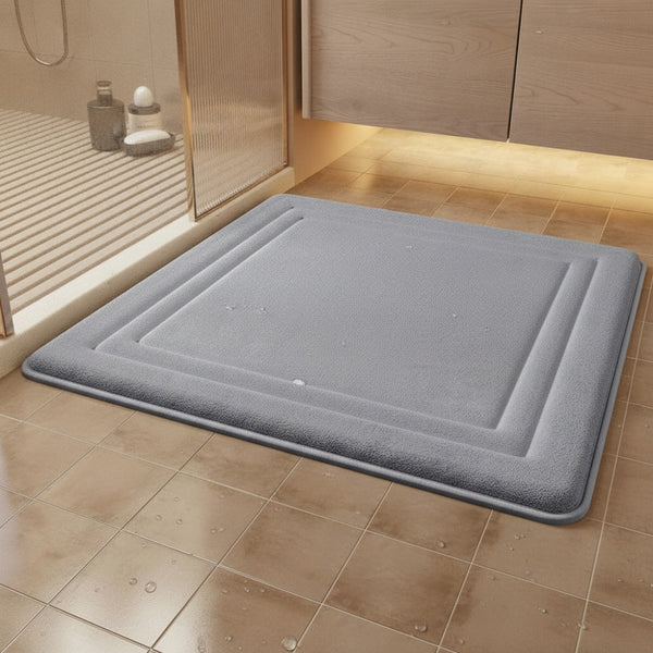 Tapis de Bain Antidérapant Doux et Absorbant - Séchage Rapide