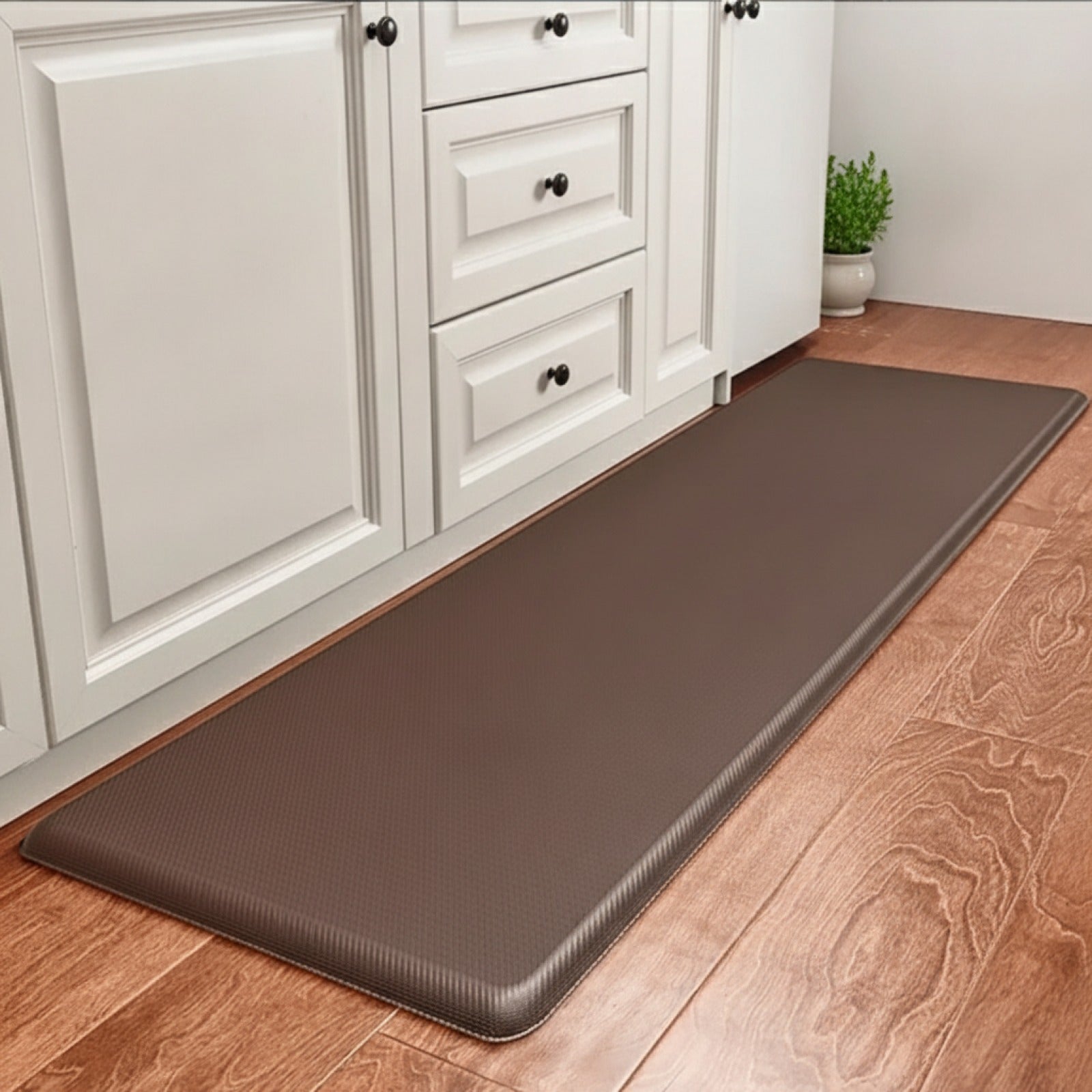 Tapis de Cuisine Anti-Fatigue Imperméable et Antidérapant en PVC
