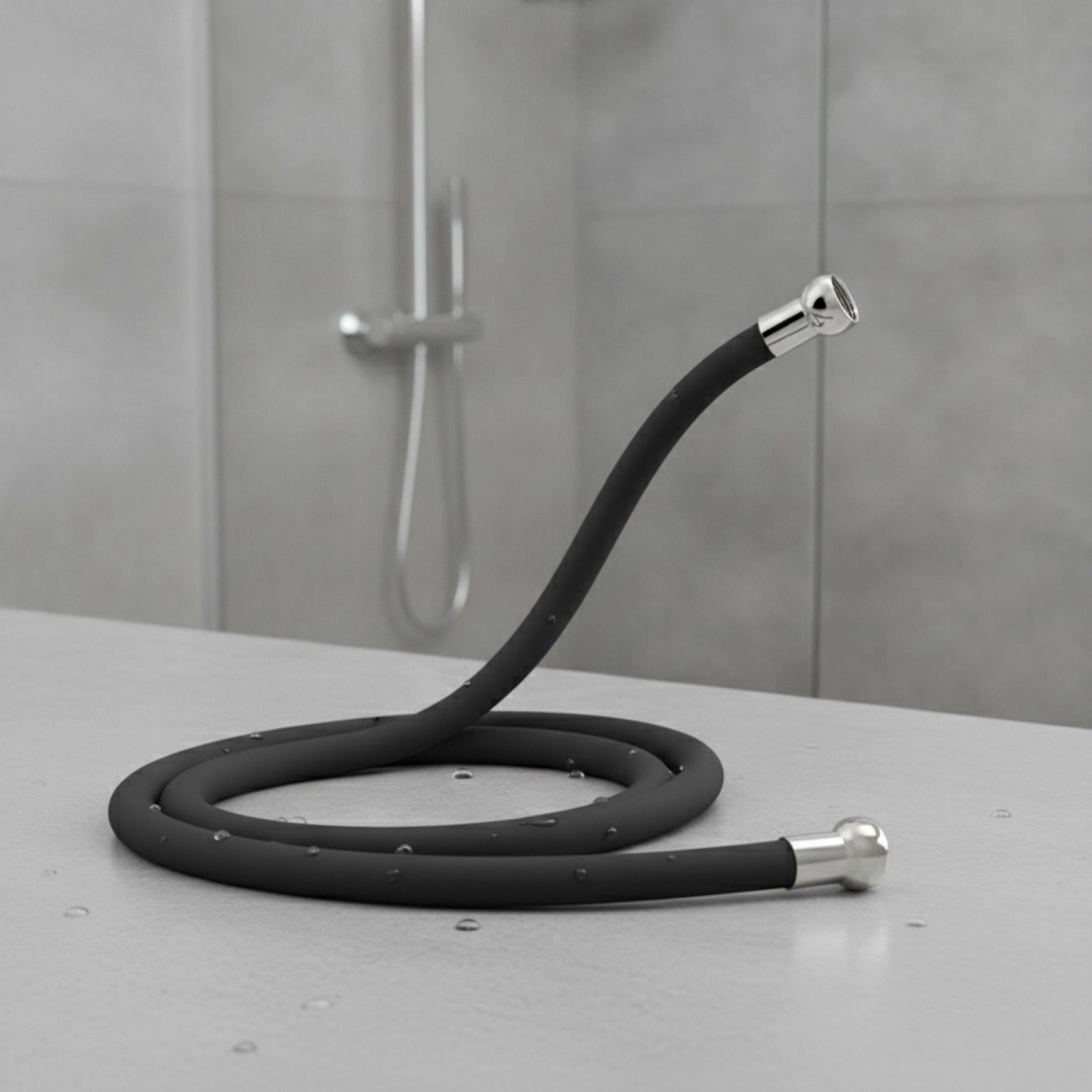 Tuyau de Douche Flexible en Silicone Anti-Torsion - 1.5M, 2M, 3M
